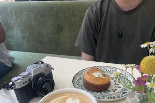 bistro in a bakery