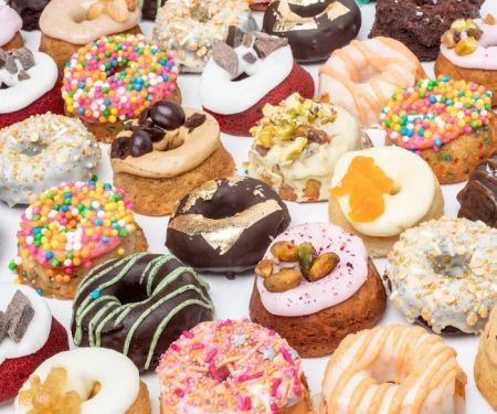 BlissBomb Baked Mini Donuts (Commercial kitchen, not a retail shop)