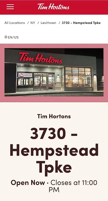 Tim Horton's Picture 1