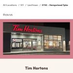 Tim Horton's