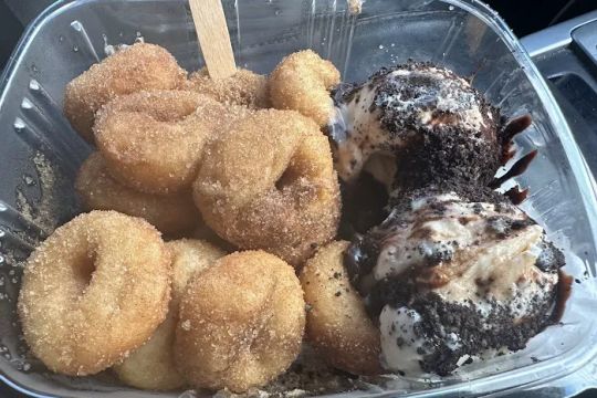 The Cinnabomb Mini-Donut Factory