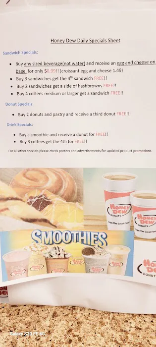 Honey Dew Donuts Picture 1