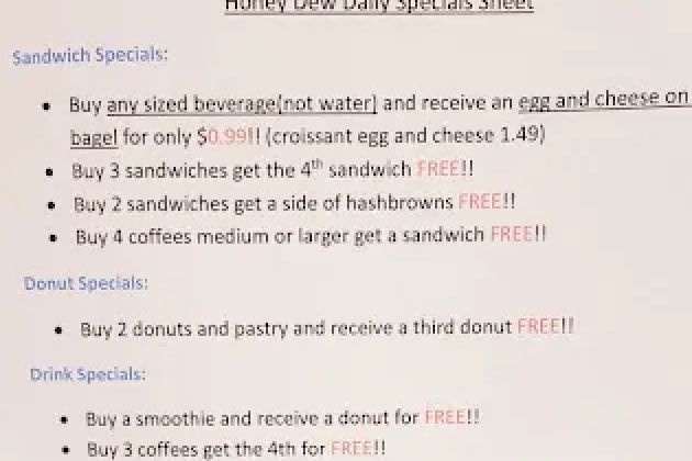 Honey Dew Donuts