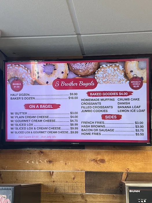 5 BROTHERS BAGELS &DELI Picture 6