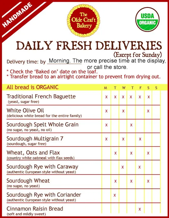 The Olde Craft Bakery, Organic Picture 7