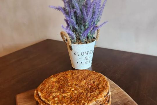 Mediterranean Lahmacun Flatbread