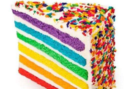 Buddy V's Cake Slice
