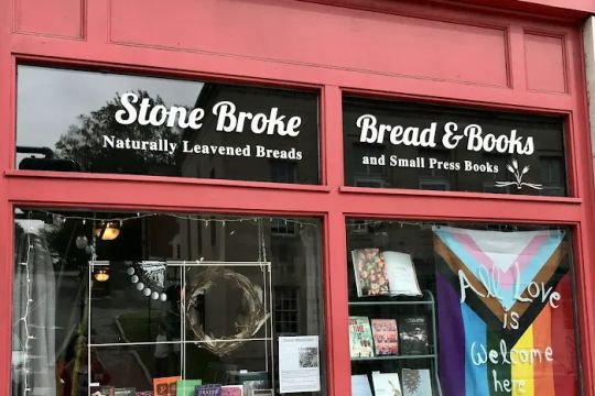 Stone Broke Bread & Books