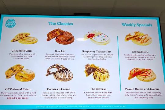 Dirty Dough Cookies - Warrington