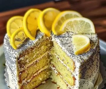 How to Make Delicious Lemon Poppy Seed Cake | Heavenly Delights Bakery