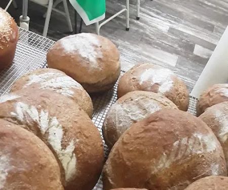 Purple Shamrock Baked Goods