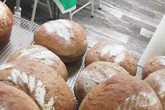Purple Shamrock Baked Goods
