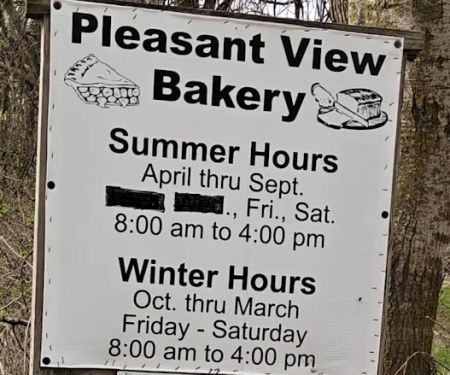 Amish bakery