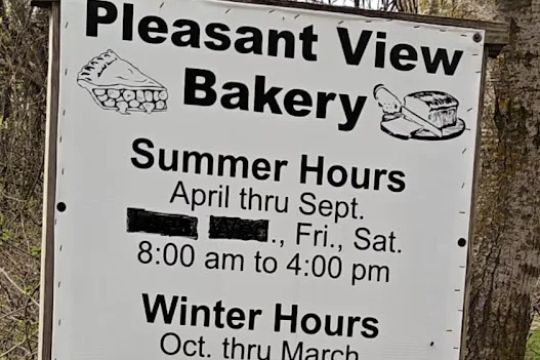 Amish bakery
