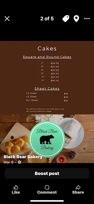 Black bear bakery Picture 2
