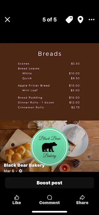 Black bear bakery Picture 1