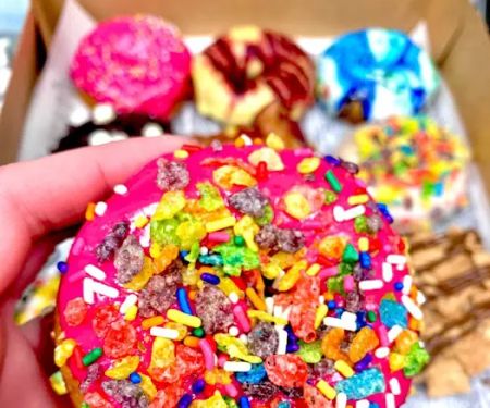 Dip and Sip Donuts