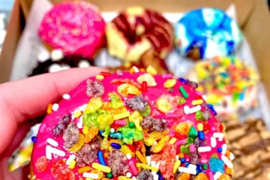Dip and Sip Donuts