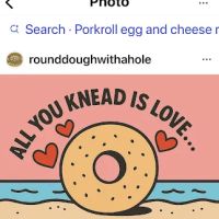 Round Dough with a hole at fort Monmouth ico