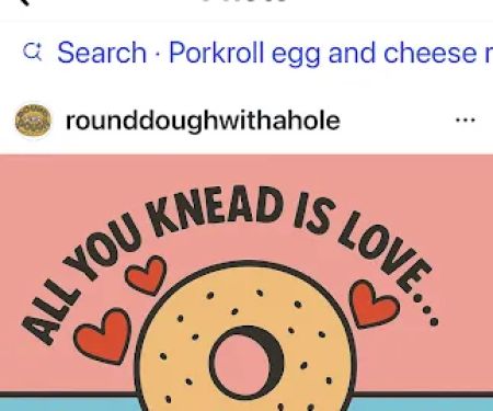 Round Dough with a hole at fort Monmouth