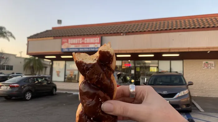 Rose Donuts and Chinese Fast Food Picture 1