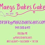 Maegs Bakes Cakes