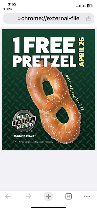Philly Pretzel Factory, Burlington Picture 1