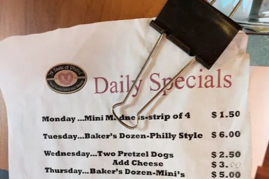 A Taste of Philly Soft Pretzel