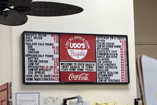 Udo's Bagels