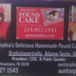 Aunt Orphia's Delicious Homemade Pound Cake