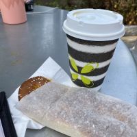 Hot pretzels and Ground coffee ico