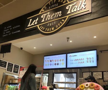 Let Them Talk No Tip Bar