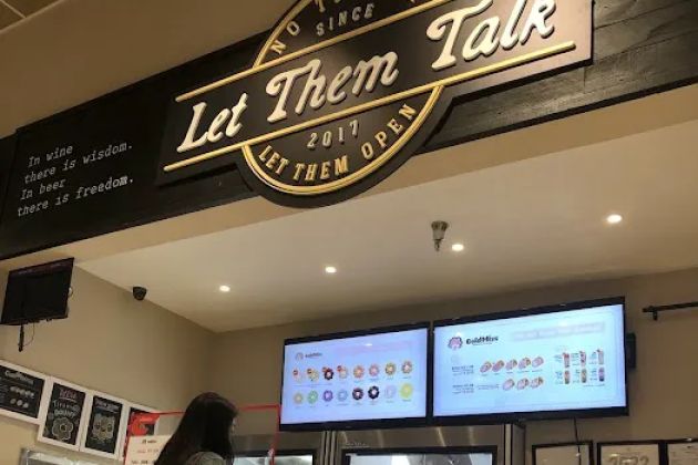 Let Them Talk No Tip Bar