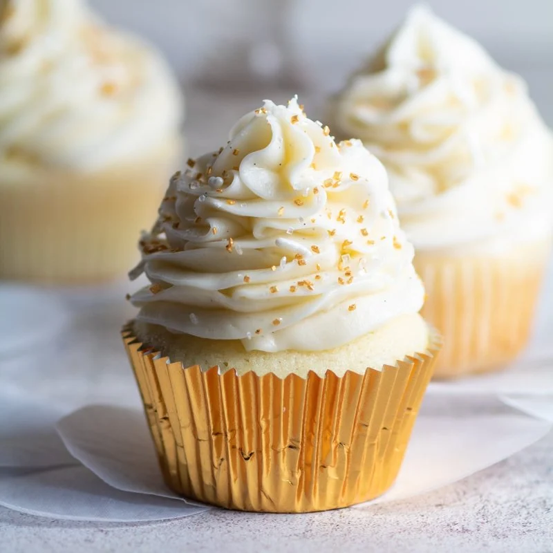 How to Bake the Best Homemade Vanilla Bean Cupcakes | Heavenly Delights Bakery