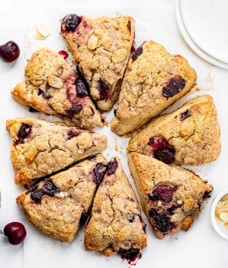How to Make Bakery-Style Cherry Scones at Home