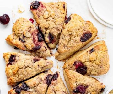 How to Make Bakery-Style Cherry Scones at Home