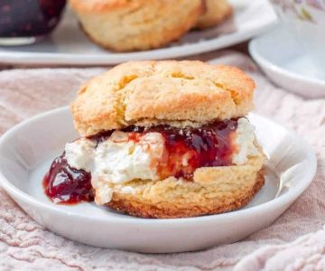 How to Make Bakery-Style Cherry Scones at Home | Heavenly Delights Bakery