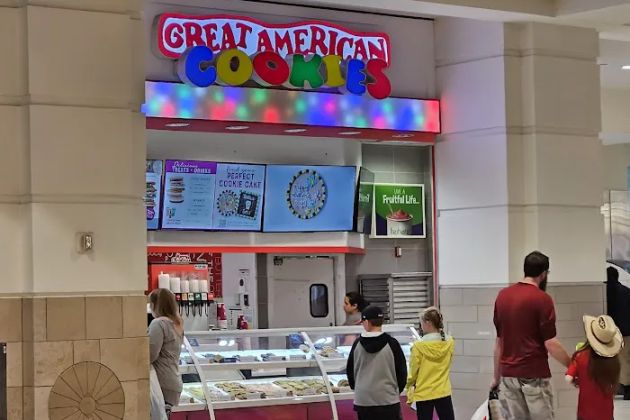 Great American Cookies Lower level Foodcourt