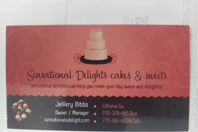 Sensational Delights Cakes and sweets
