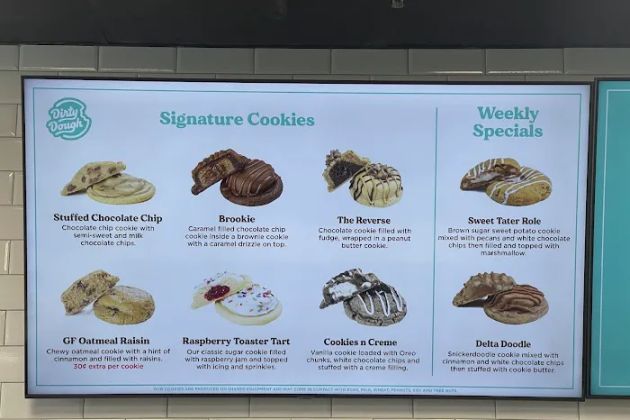 Dirty Dough Cookies - Lawrence