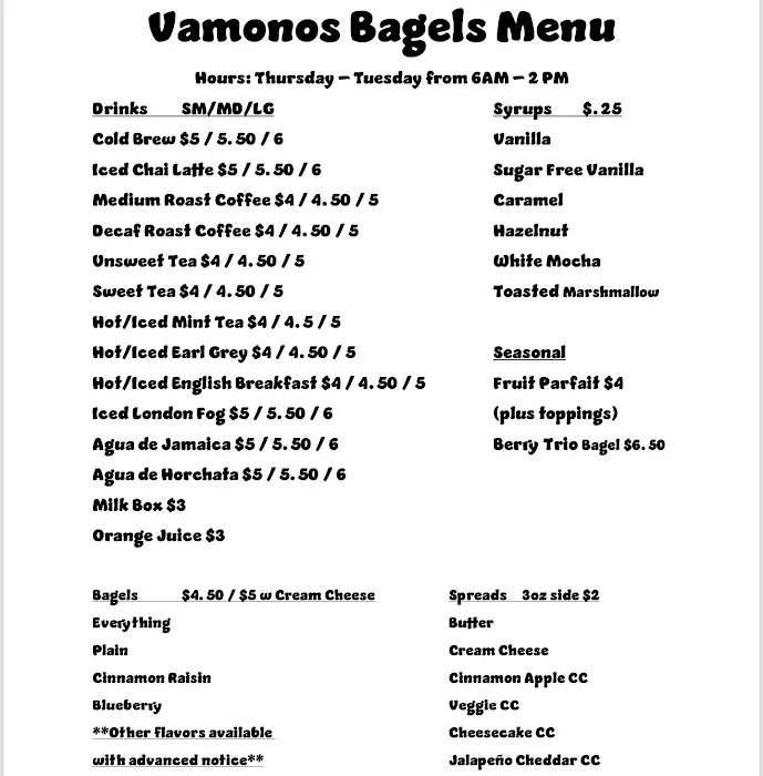 Vamonos Bagels Picture 3
