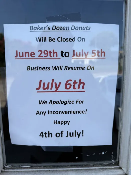 Baker's Dozen Donut Shop Picture 5