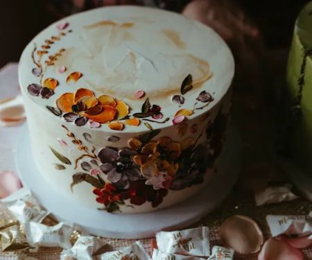 Lady Grey Cake Design