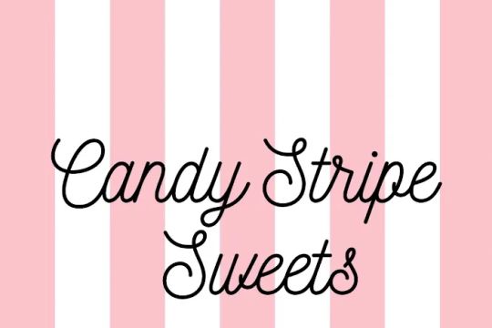 Candy Stripe Sweets