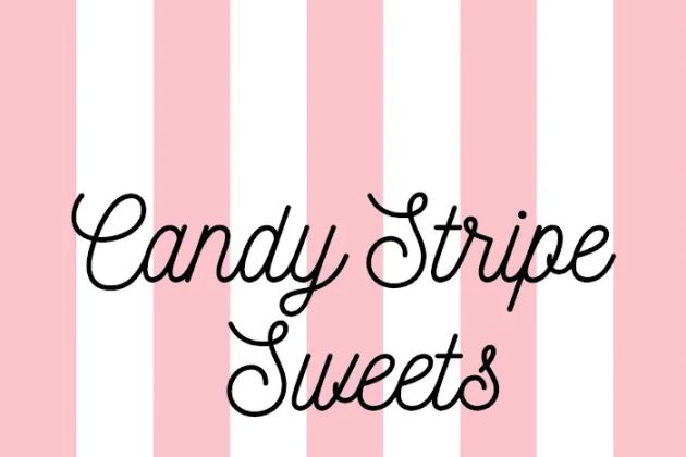 Candy Stripe Sweets