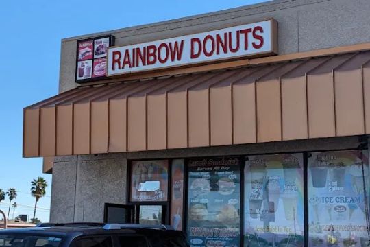 Rainbow Donuts