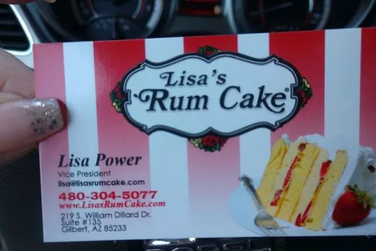 Lisa's Rum Cake