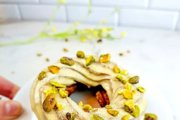 Rose Dough Donuts