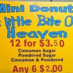 A little bite of heaven mini donuts