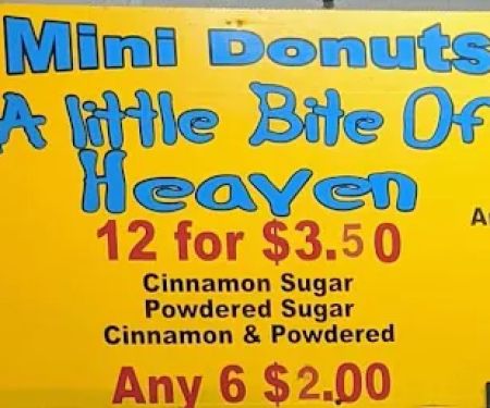 A little bite of heaven mini donuts
